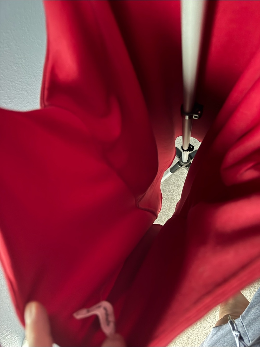 Style Rack Red Double-Strap low back Slip Dress - Picture 4 of 6